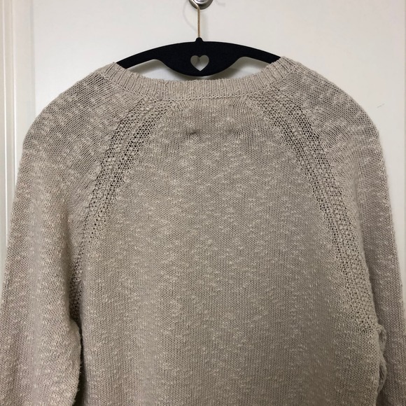 Lucky Brand Sweater Men's Small Original California Knit Neutral Minimal - Picture 8 of 9